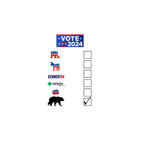 US Vote 2024- Choose the Bear