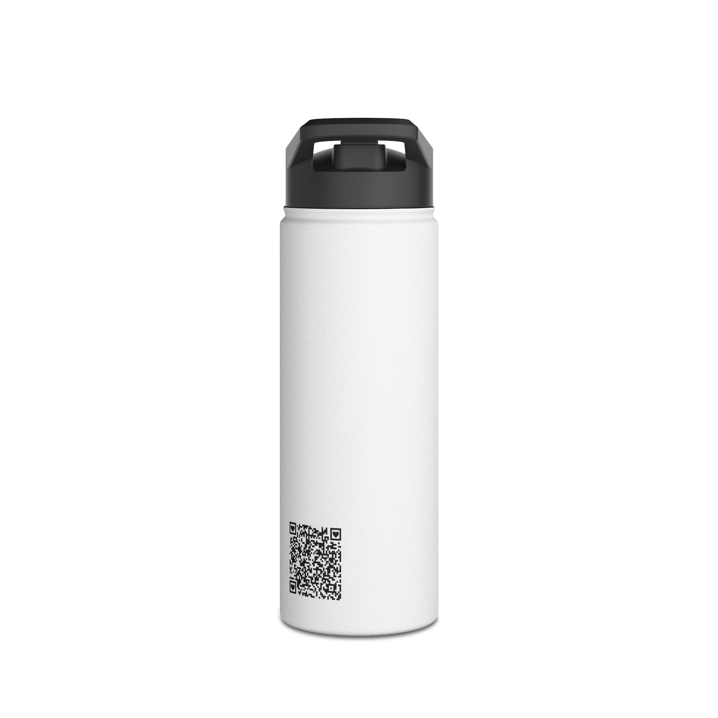 Prayer - water crystal - Stainless Steel Water Bottle, Standard Lid