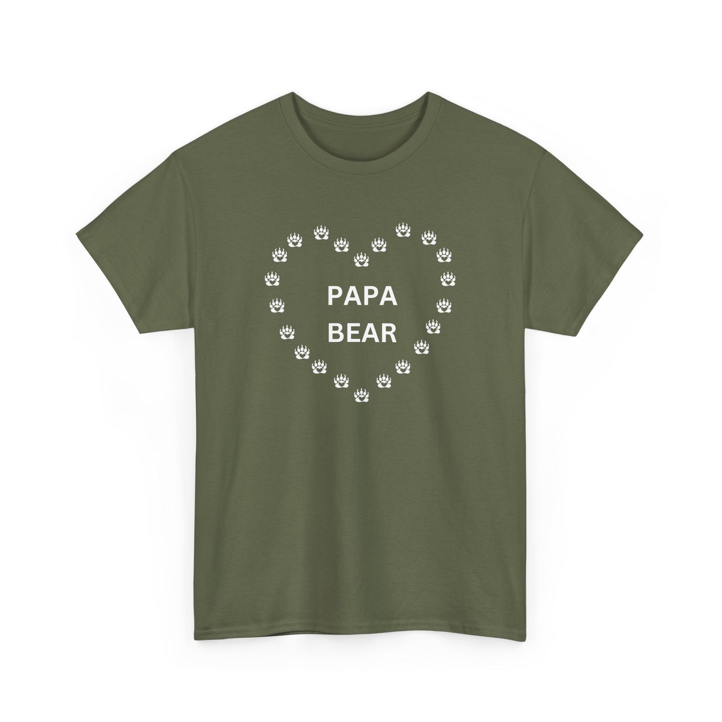 PAPA BEAR - Unisex Heavy Cotton Tee