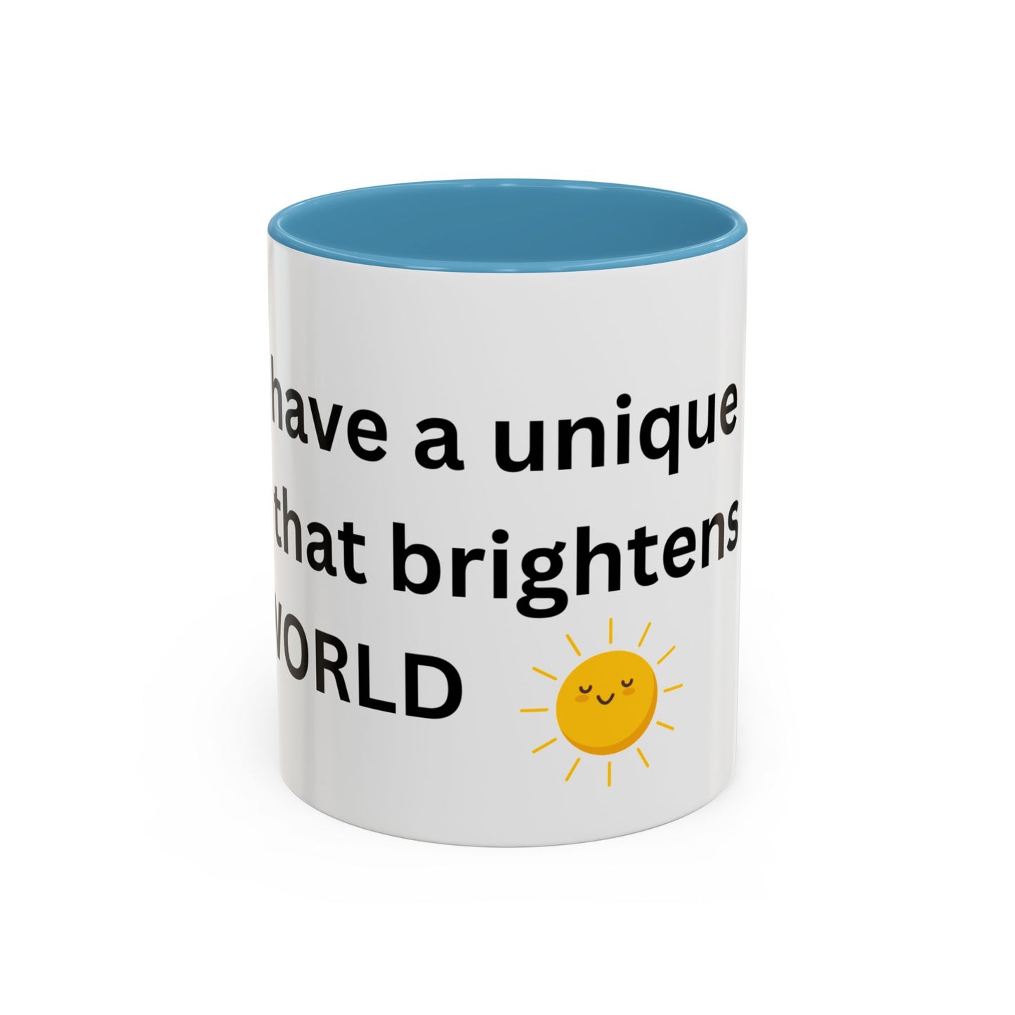 Bee Kind - You have a unique light that brightens the world - Accent Coffee Mug (11, 15oz)