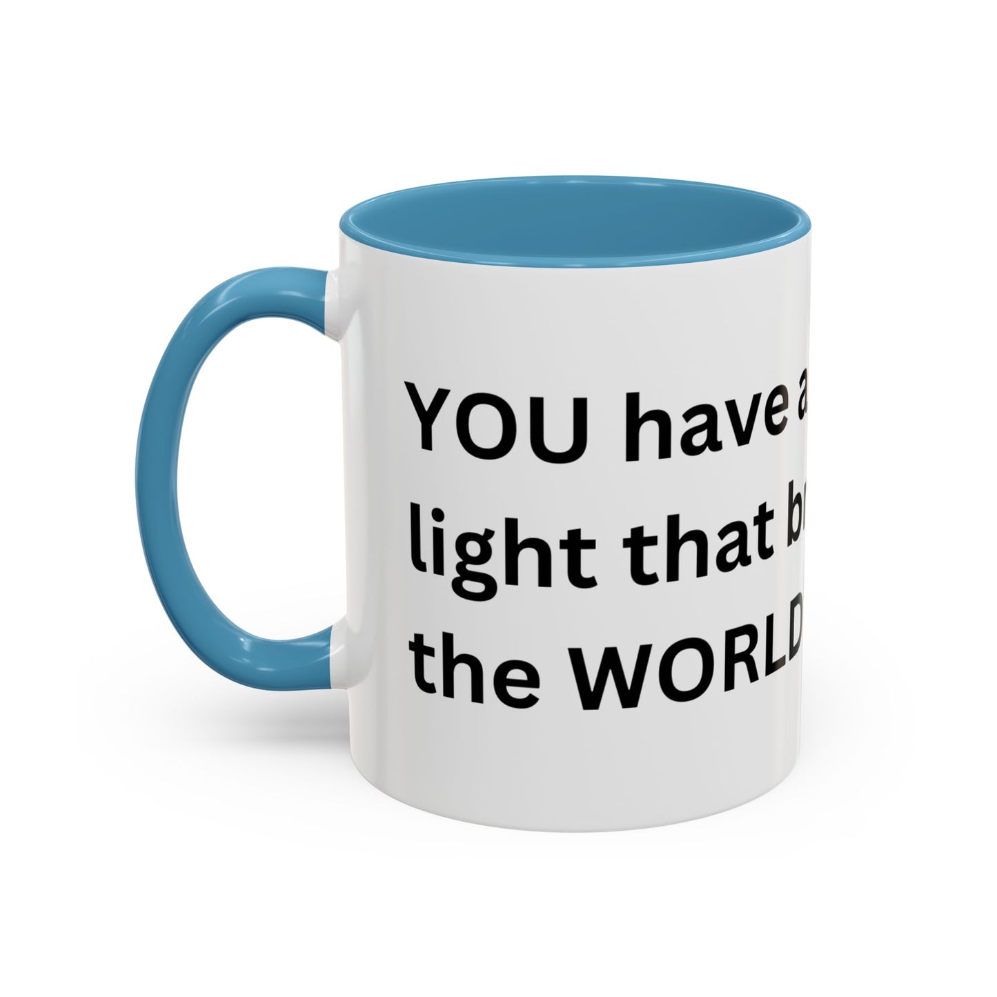 Bee Kind - You have a unique light that brightens the world - Accent Coffee Mug (11, 15oz)