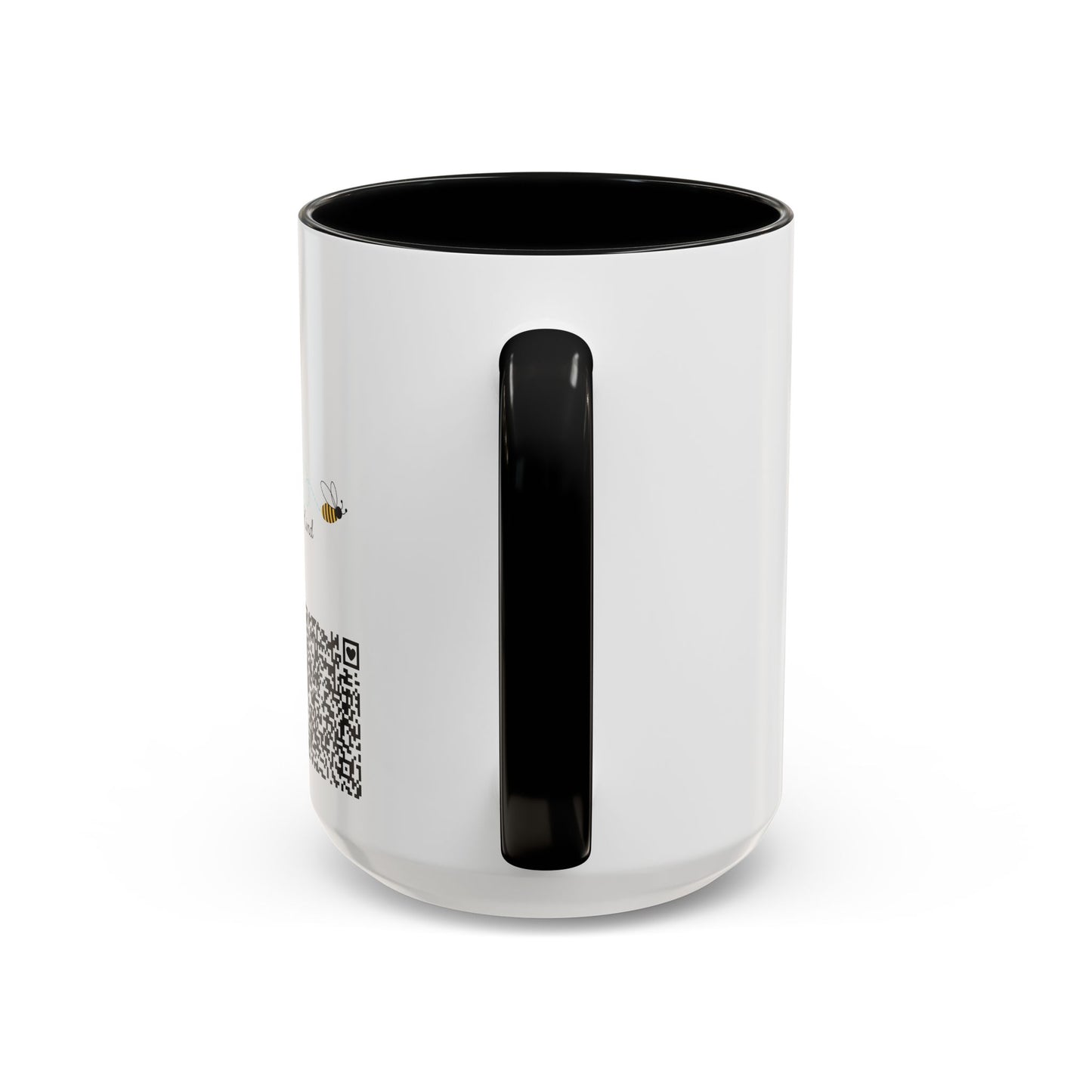 Bee Kind - Never underestimate the impact of your smile  - Accent Coffee Mug (11, 15oz)