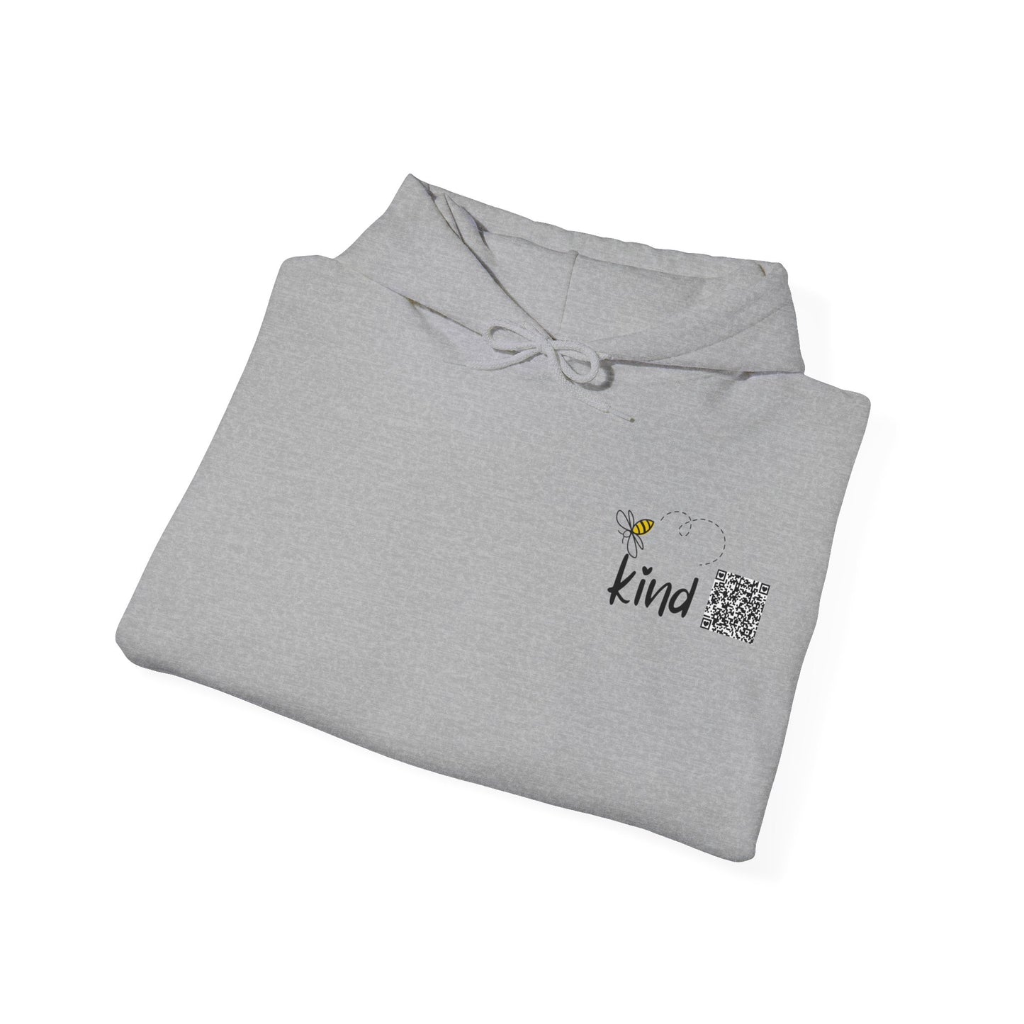 Bee Kind- (Back) You have a unique light that brightens the world - Unisex Heavy Blend™ Hooded Sweatshirt