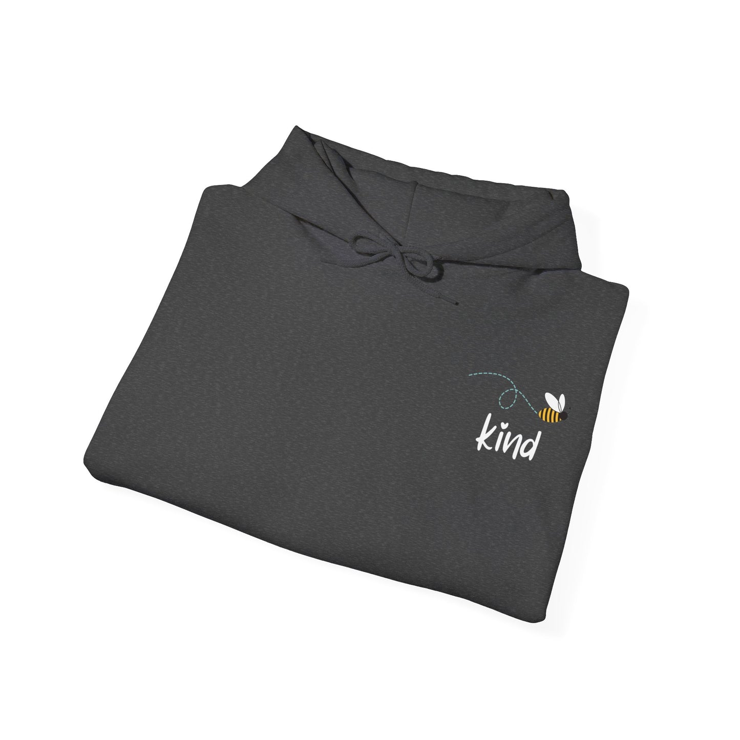 Bee Kind (Back) Your inner strength is truly admirable - Unisex Heavy Blend™ Hooded Sweatshirt