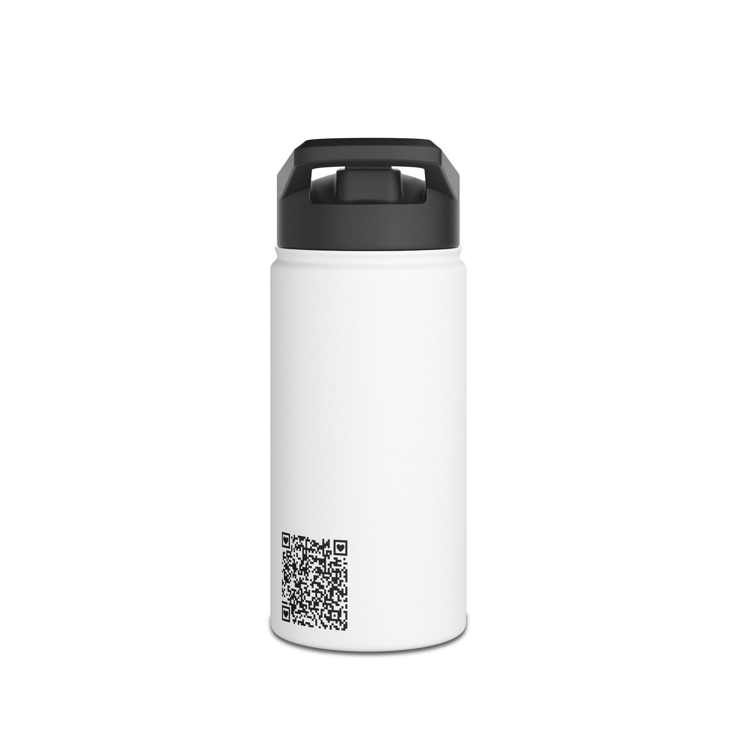 Wisdom - water crystal - Stainless Steel Water Bottle, Standard Lid