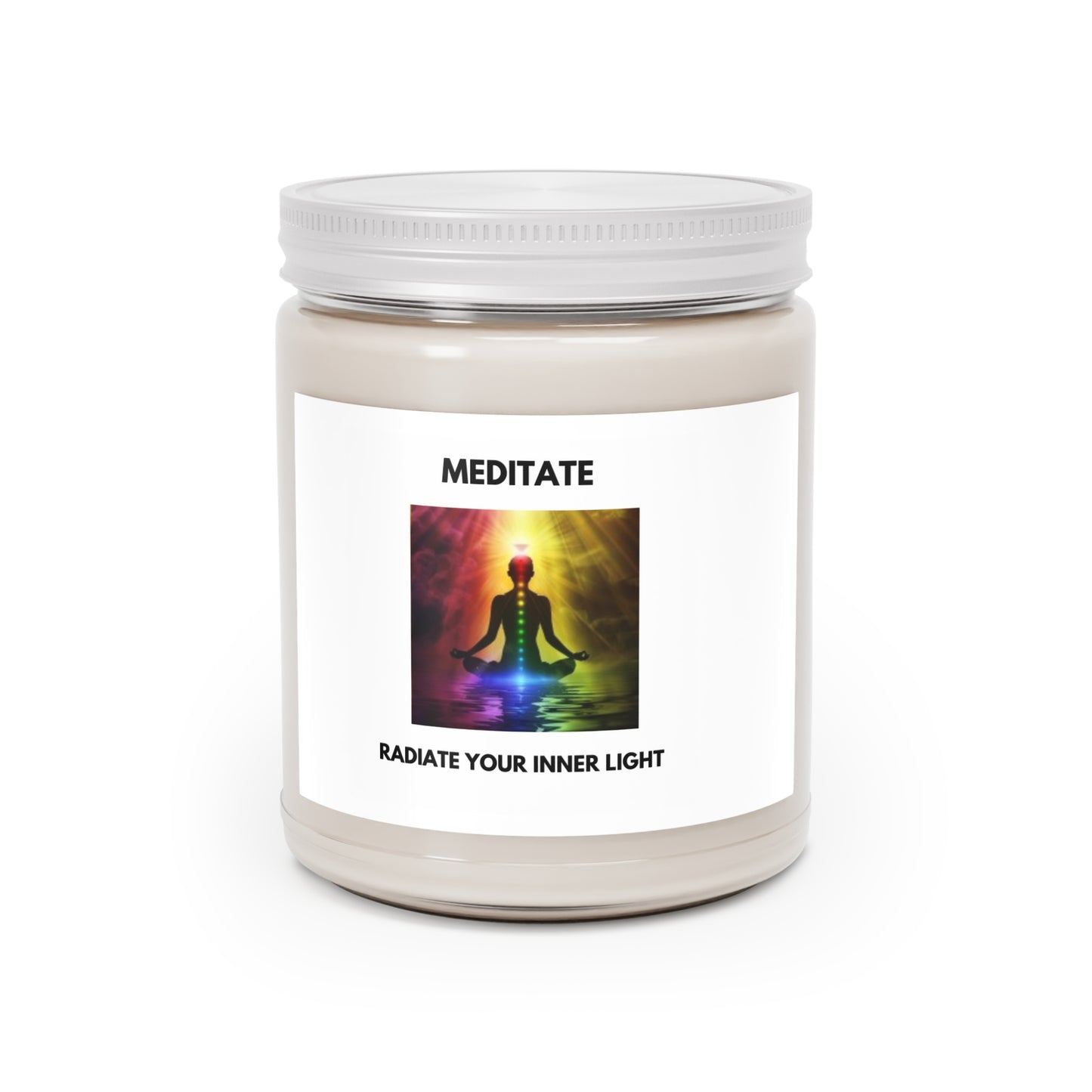 MEDITATE - RADIATE YOUR INNER LIGHT - Scented Candles, 9oz