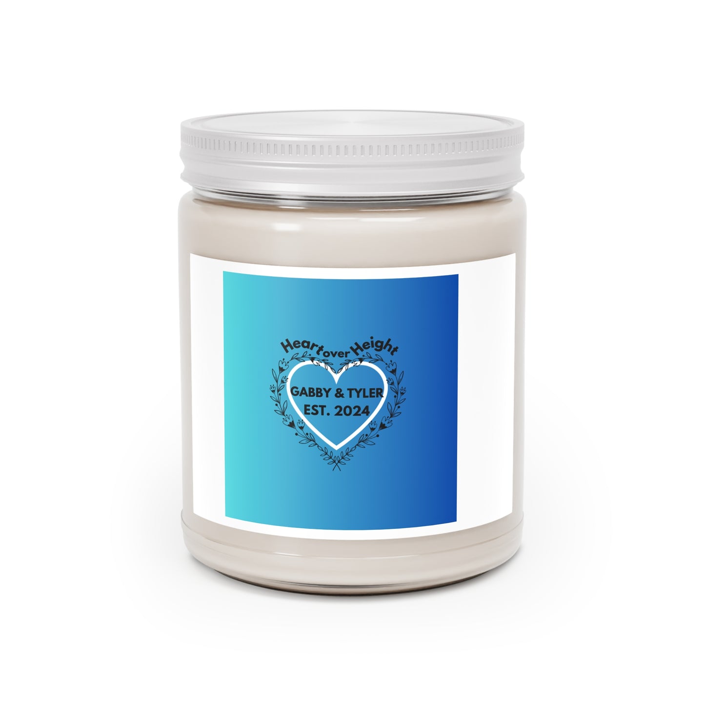 Gabby & Tyler - Blue -Scented Candles, 9oz - *wedding gift proceeds