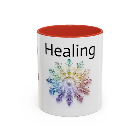 Healing - Nourish with Healing Energy - Accent Coffee Mug (11, 15oz)