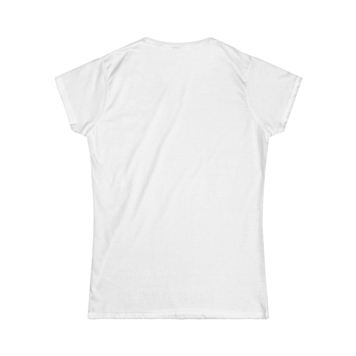 SITTING IN THE BACK OF THE BAR - Women's Softstyle Tee