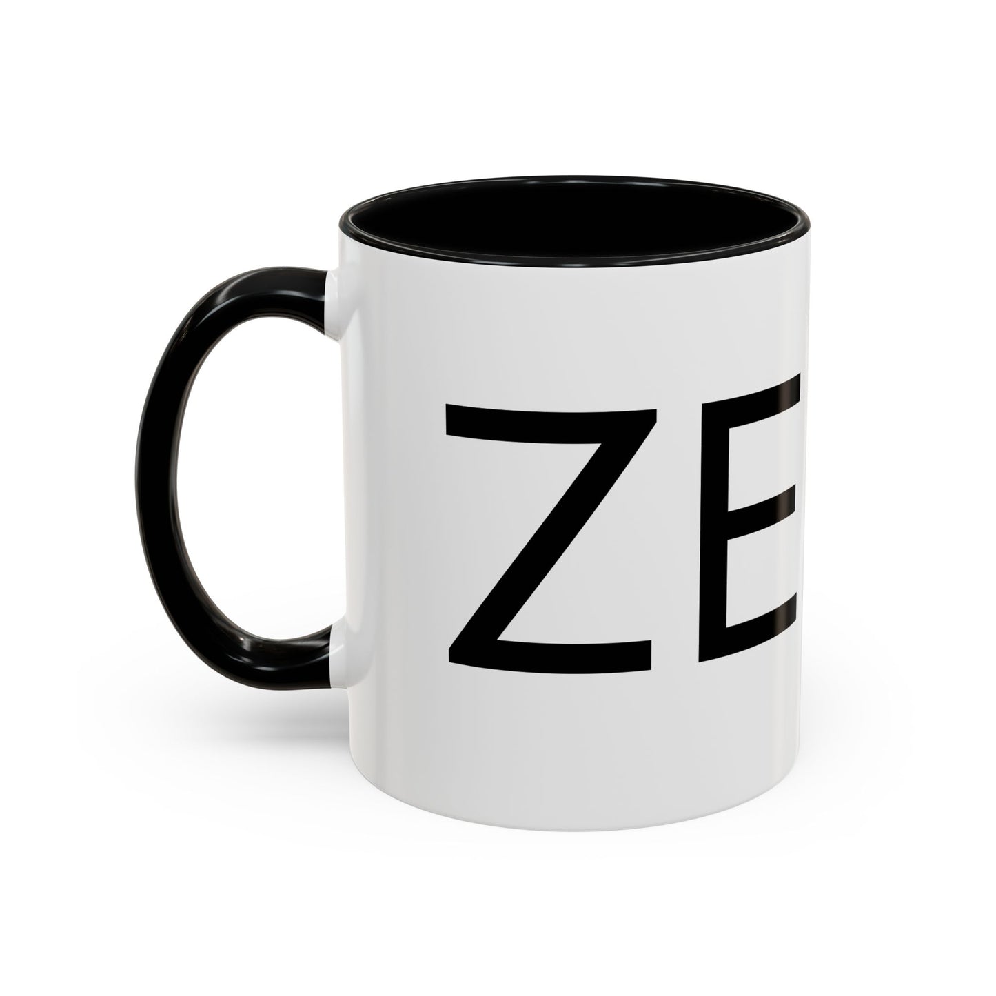 ZERO FUCKS LEFT - Accent Coffee Mug (11, 15oz)