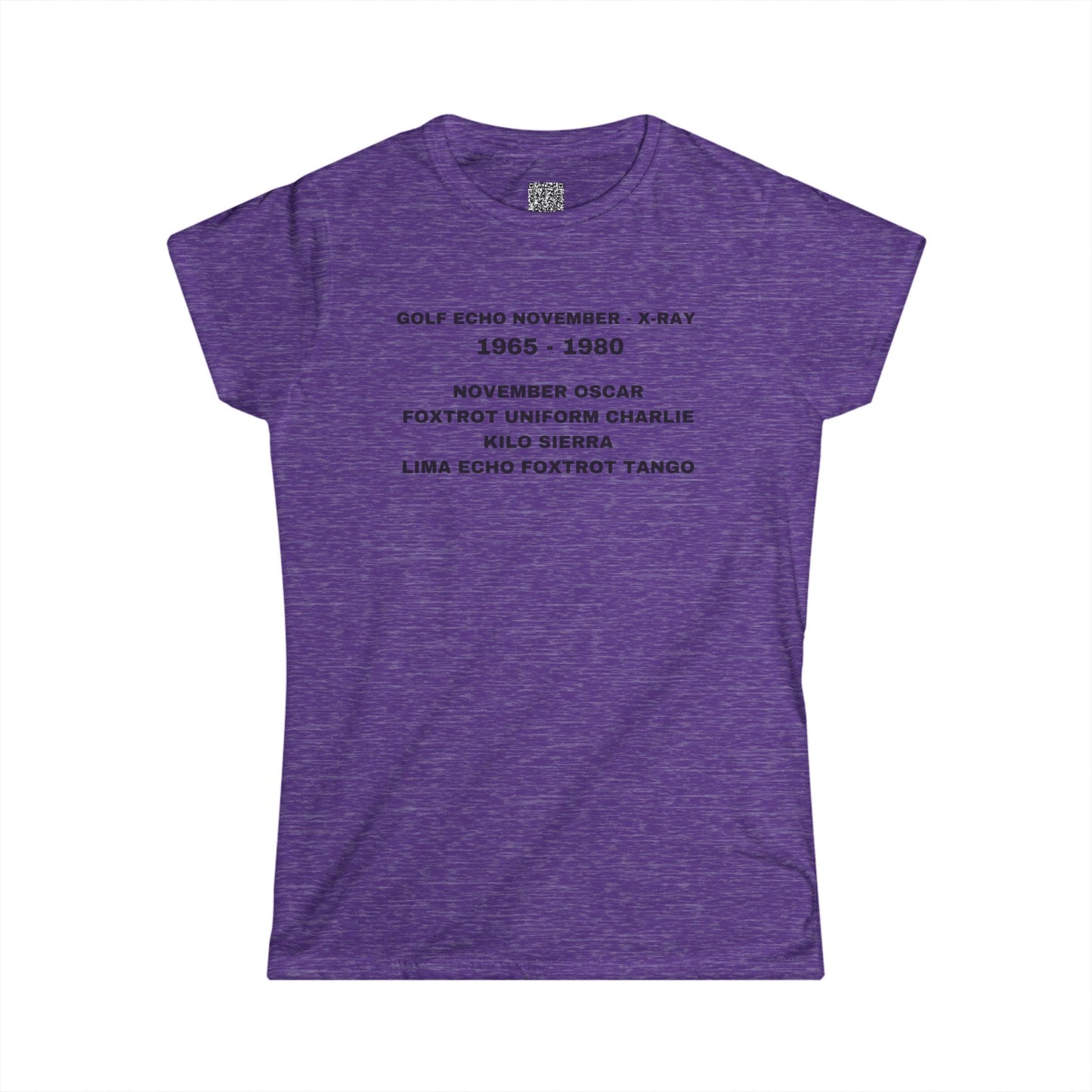 NO FUCKS LEFT -NATO- Women's Softstyle Tee