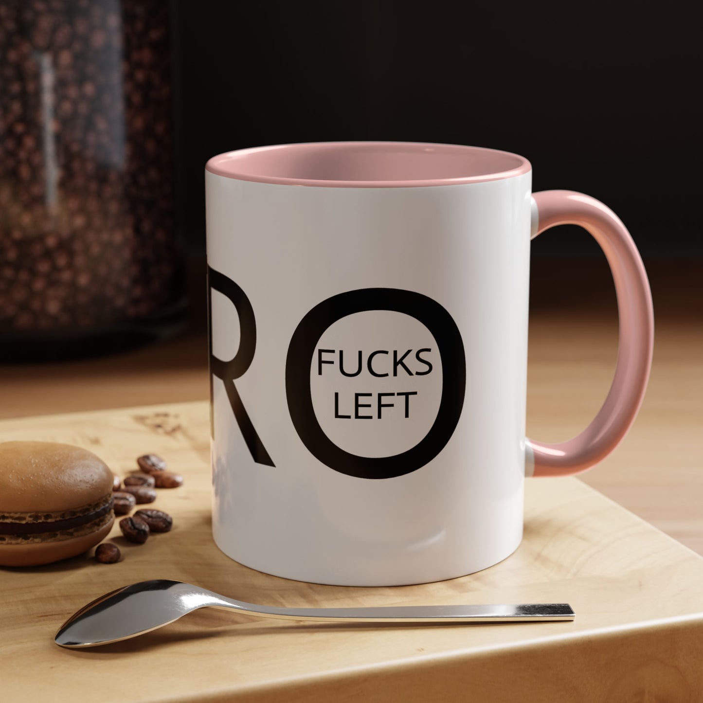 ZERO FUCKS LEFT - Accent Coffee Mug (11, 15oz)