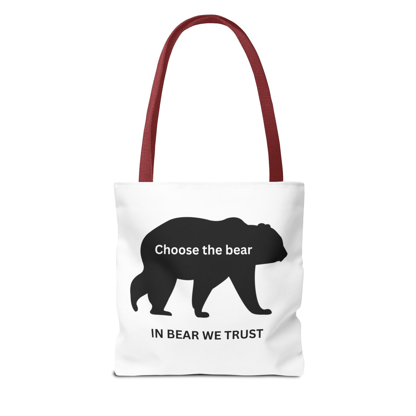 Bear - In Bear We trust - Tote Bag (AOP)