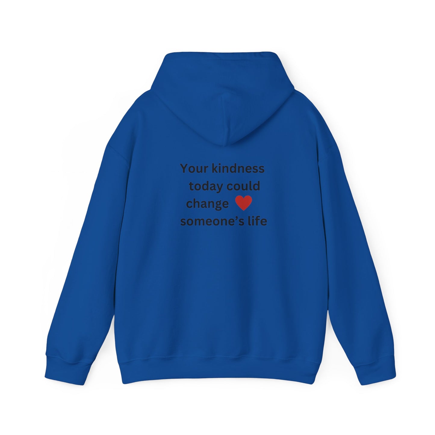 Bee Kind - (Back) Your kindness today could change someone's life - Unisex Heavy Blend™ Hooded Sweatshirt