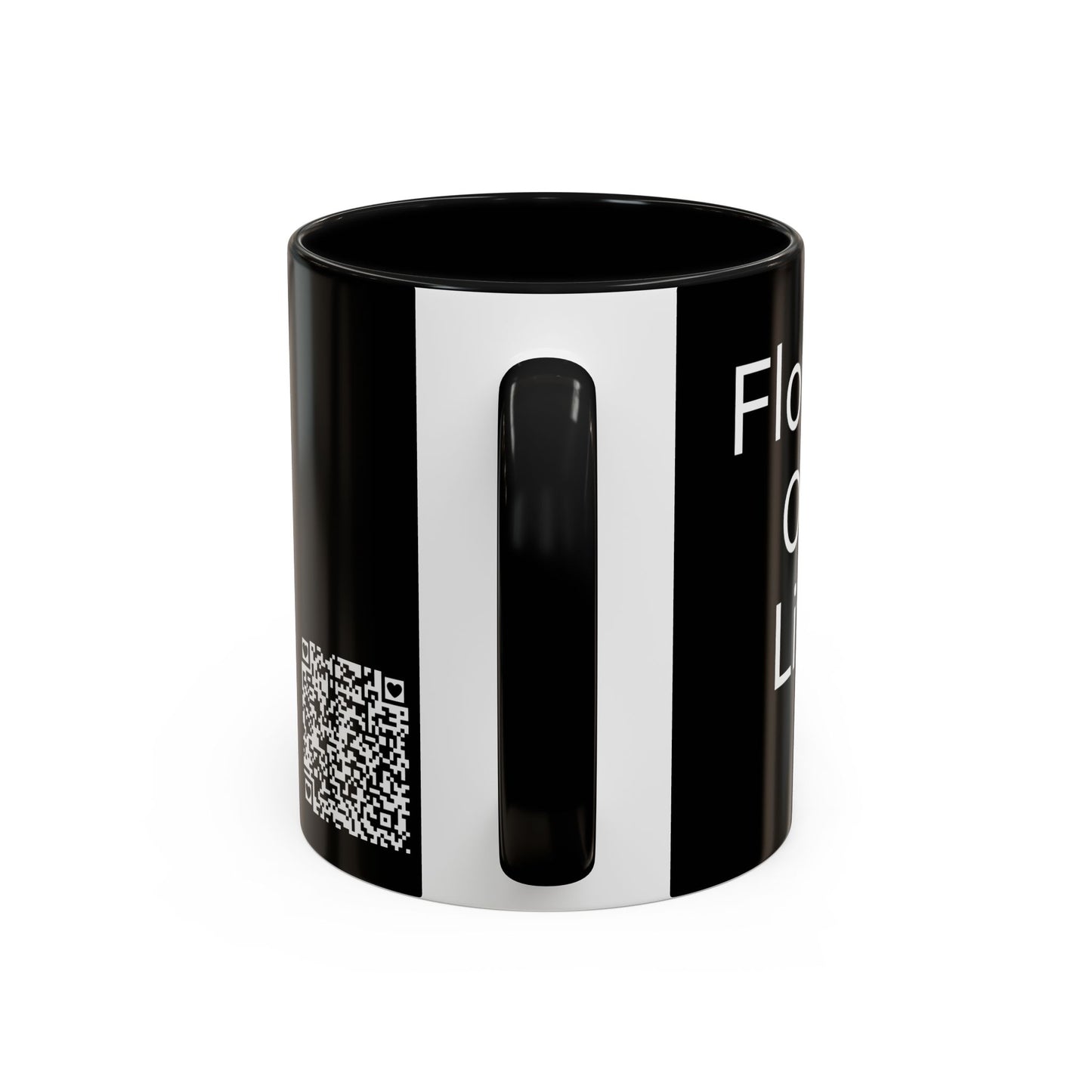 Flower of Life (Black) - Accent Coffee Mug (11, 15oz)