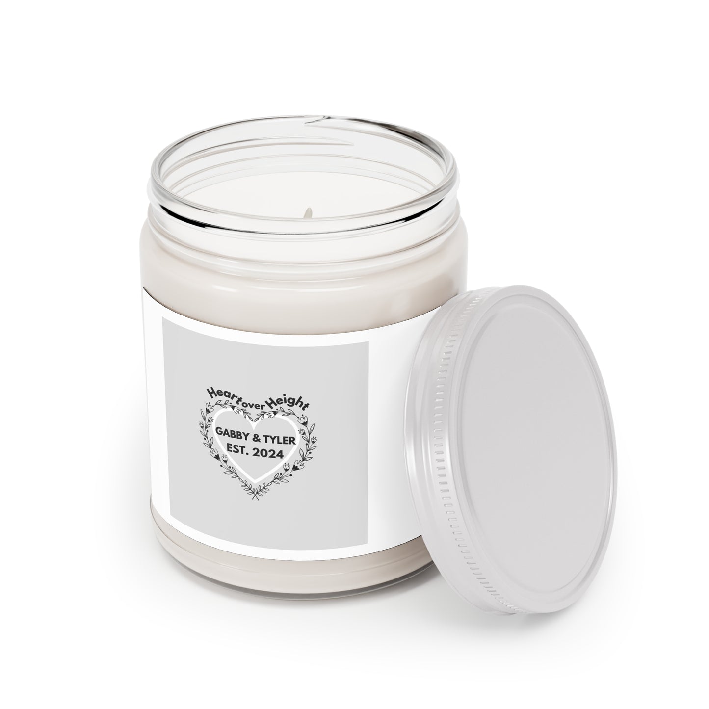 Gabby & Tyler - Grey -Scented Candles, 9oz - *wedding gift proceeds