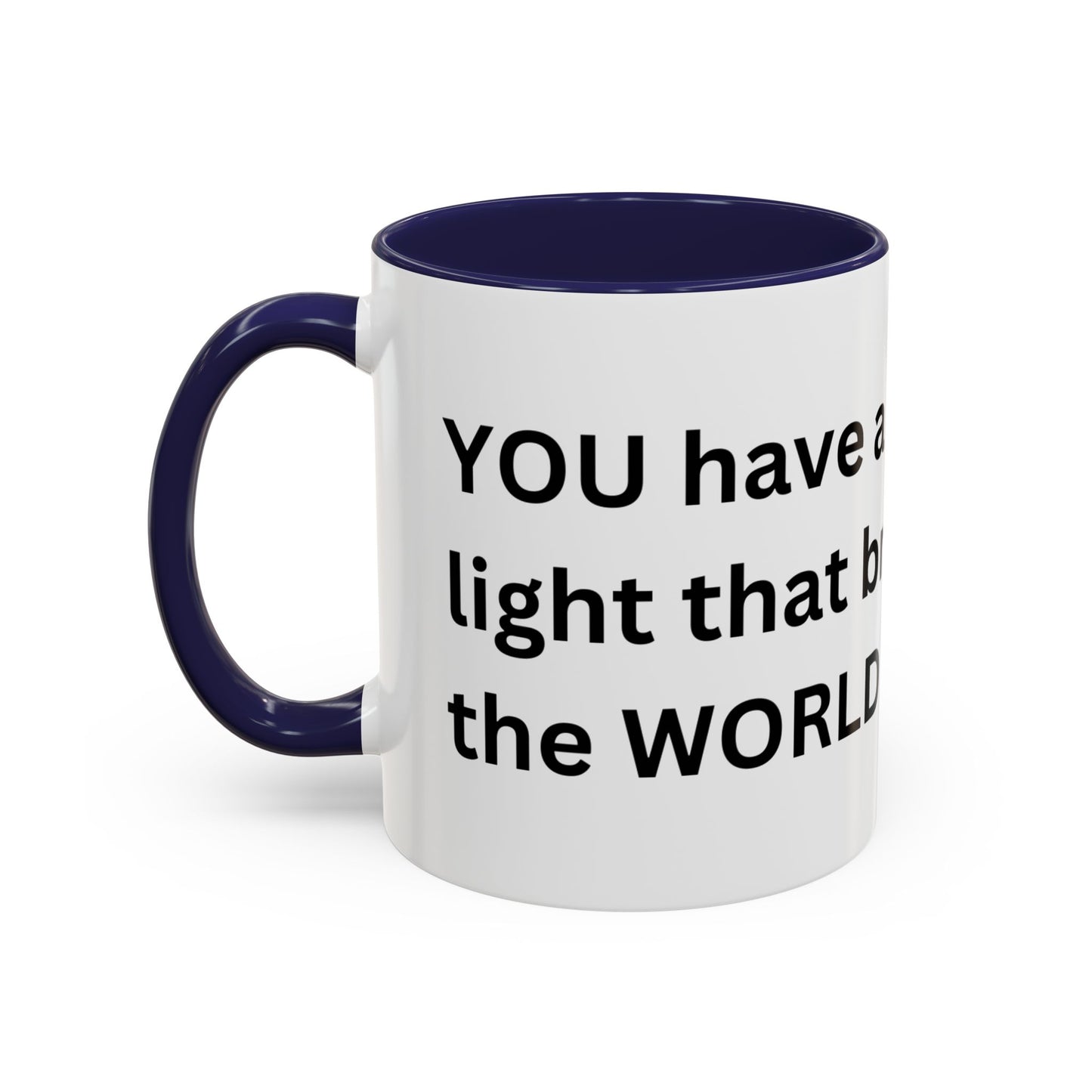 Bee Kind - You have a unique light that brightens the world - Accent Coffee Mug (11, 15oz)