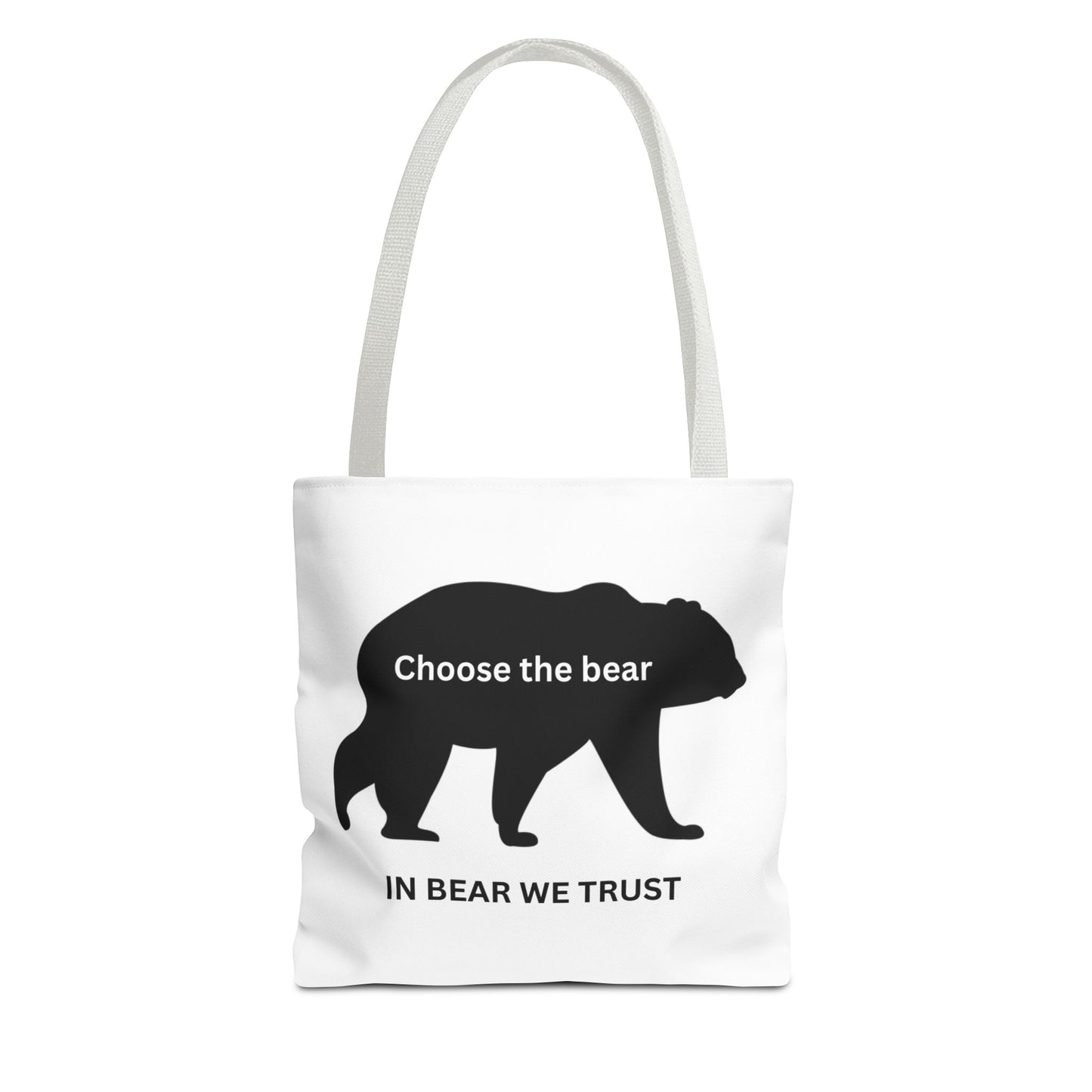 Bear - In Bear We trust - Tote Bag (AOP)