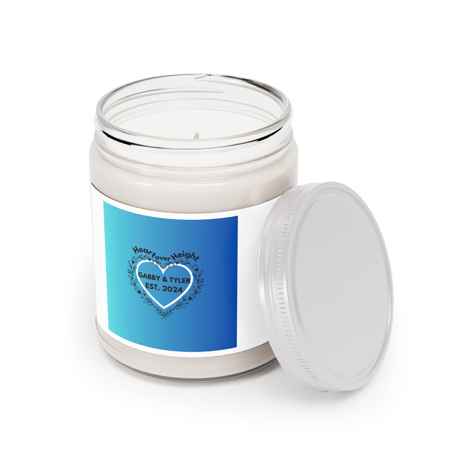 Gabby & Tyler - Blue -Scented Candles, 9oz - *wedding gift proceeds