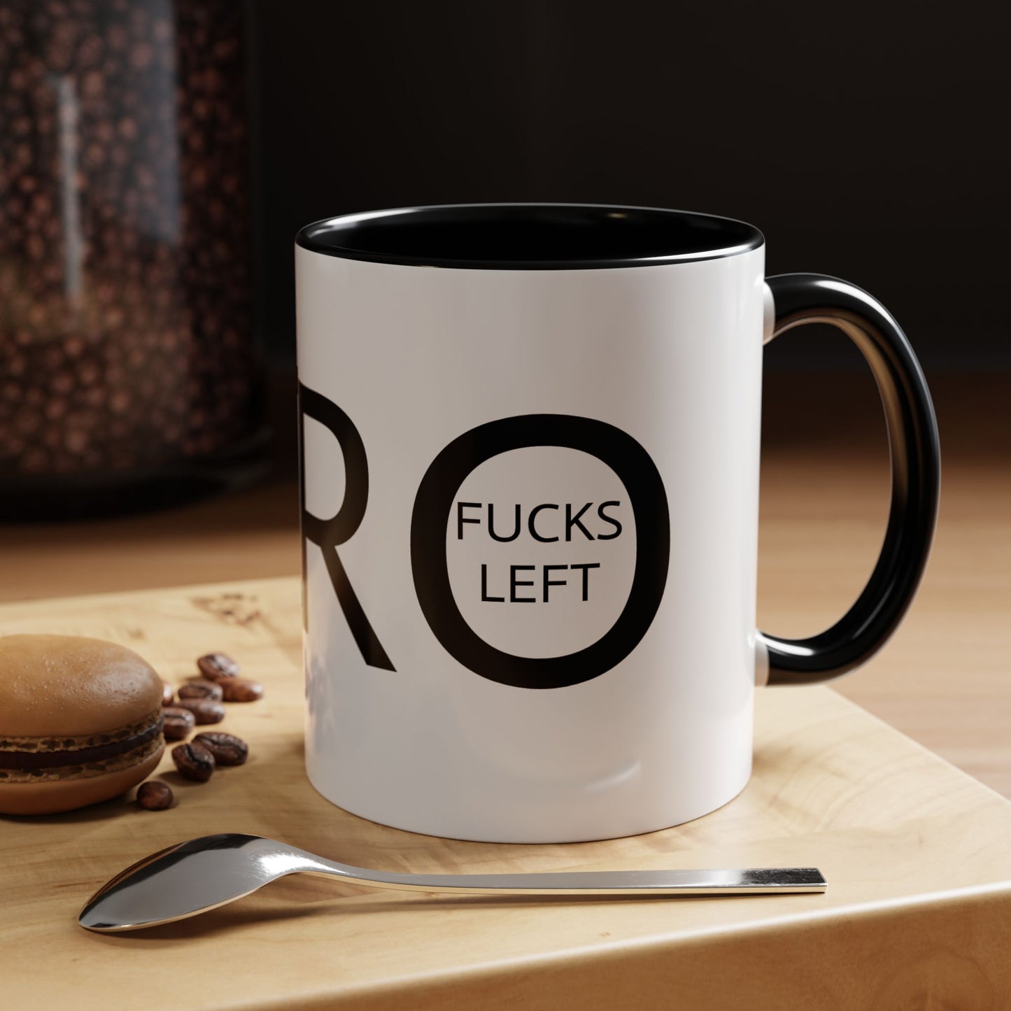 ZERO FUCKS LEFT - Accent Coffee Mug (11, 15oz)