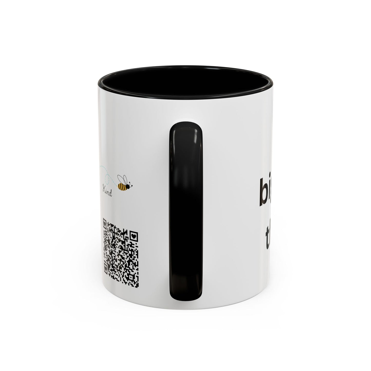 Bee Kind - You make a bigger difference than you realize - Accent Coffee Mug (11, 15oz)