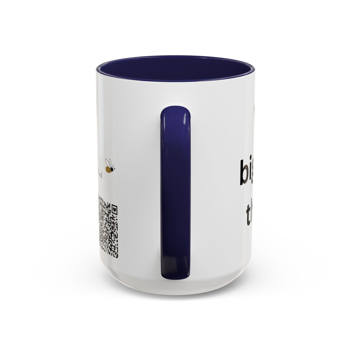 Bee Kind - You make a bigger difference than you realize - Accent Coffee Mug (11, 15oz)