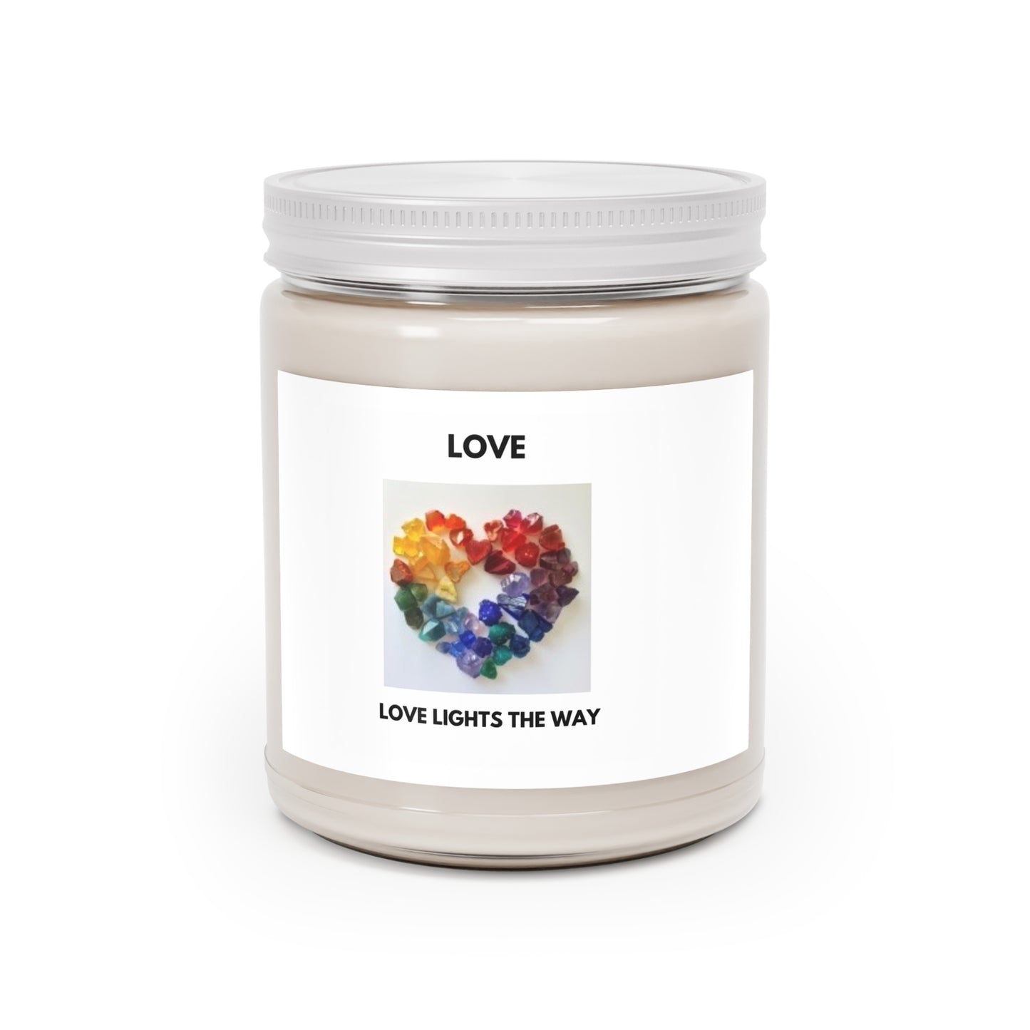 LOVE - LOVE LIGHTS THE WAY - Scented Candles, 9oz