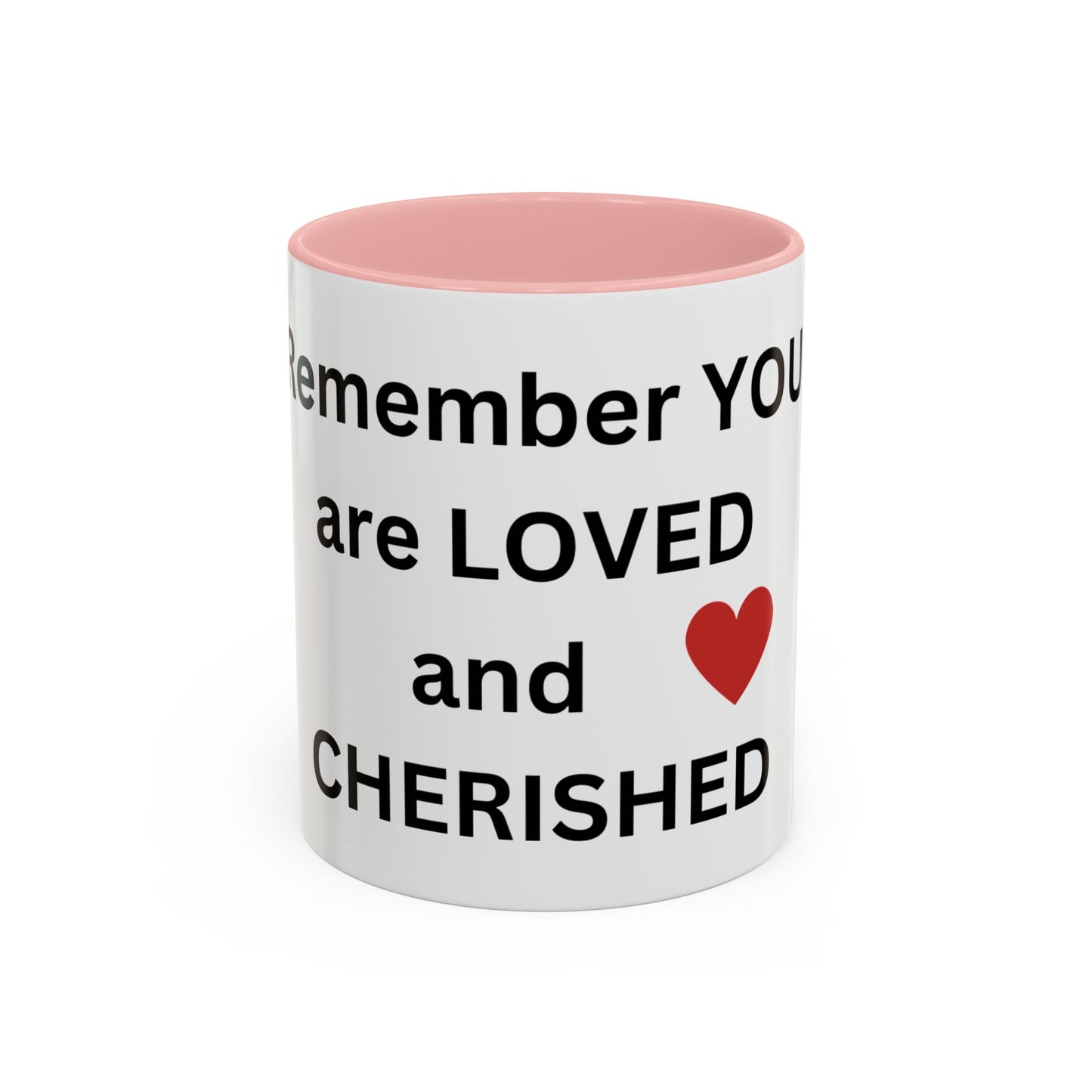 Bee Kind - Remember you are loved and cherished - Accent Coffee Mug (11, 15oz)