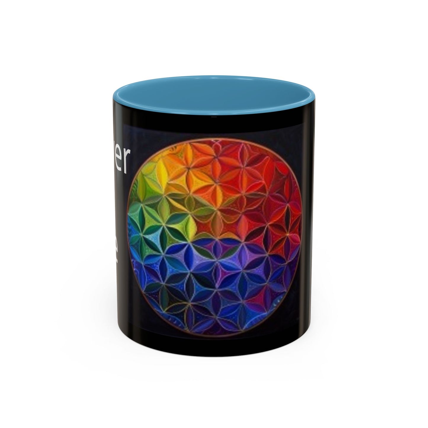 Flower of Life (Black) - Accent Coffee Mug (11, 15oz)