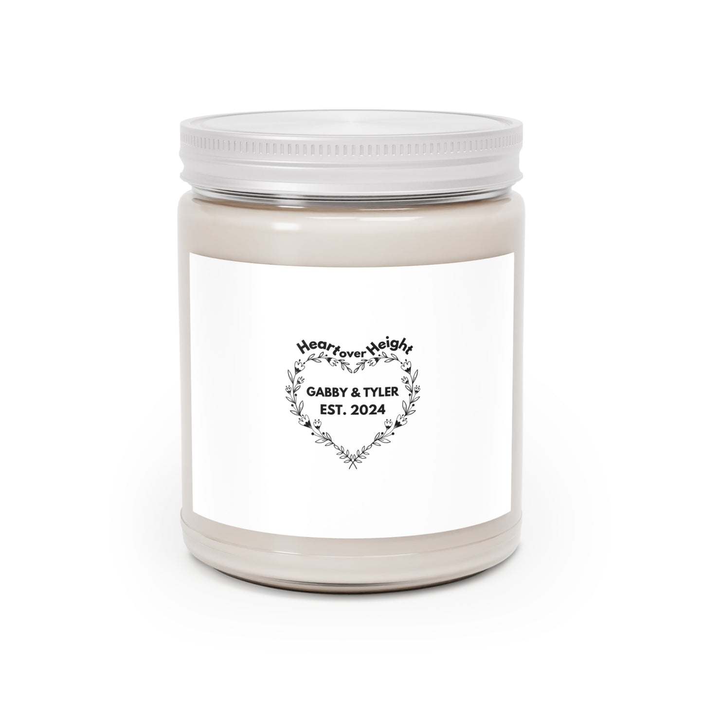 Gabby & Tyler - Black & White Scented Candles, 9oz - *wedding gift proceeds