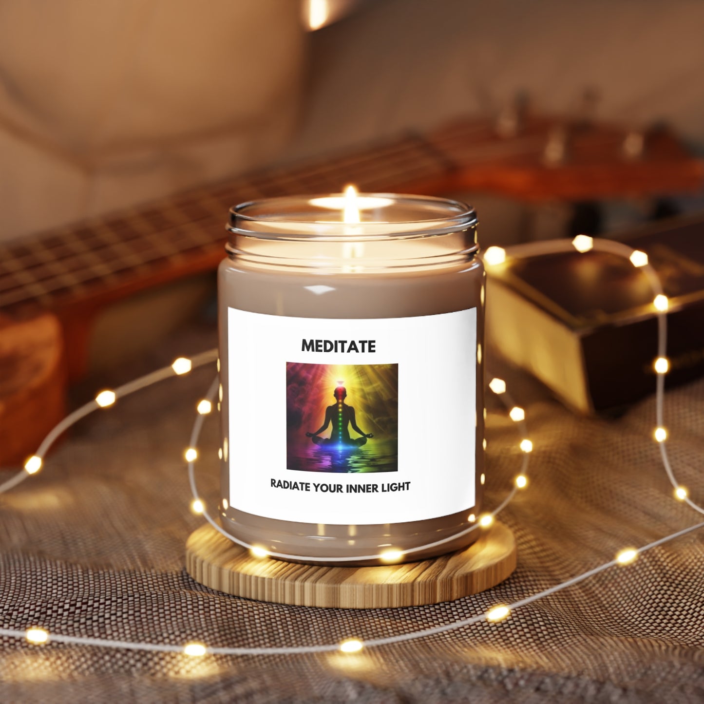 MEDITATE - RADIATE YOUR INNER LIGHT - Scented Candles, 9oz