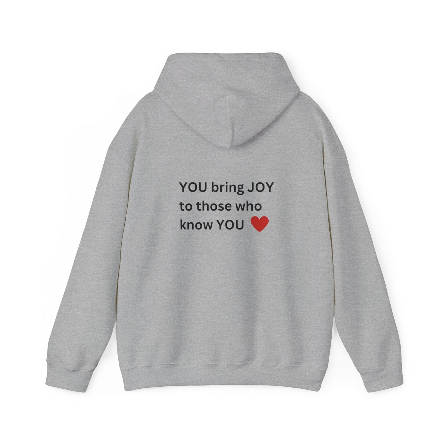 Bee Kind (Back) You bring joy to those who know you  -  Unisex Heavy Blend™ Hooded Sweatshirt