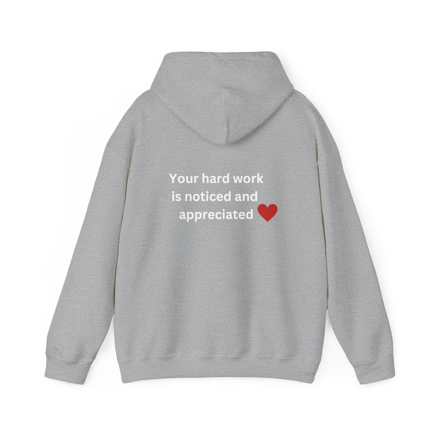 Bee Kind -(Back) Your hard work is noticed and appreciated - Unisex Heavy Blend™ Hooded Sweatshirt