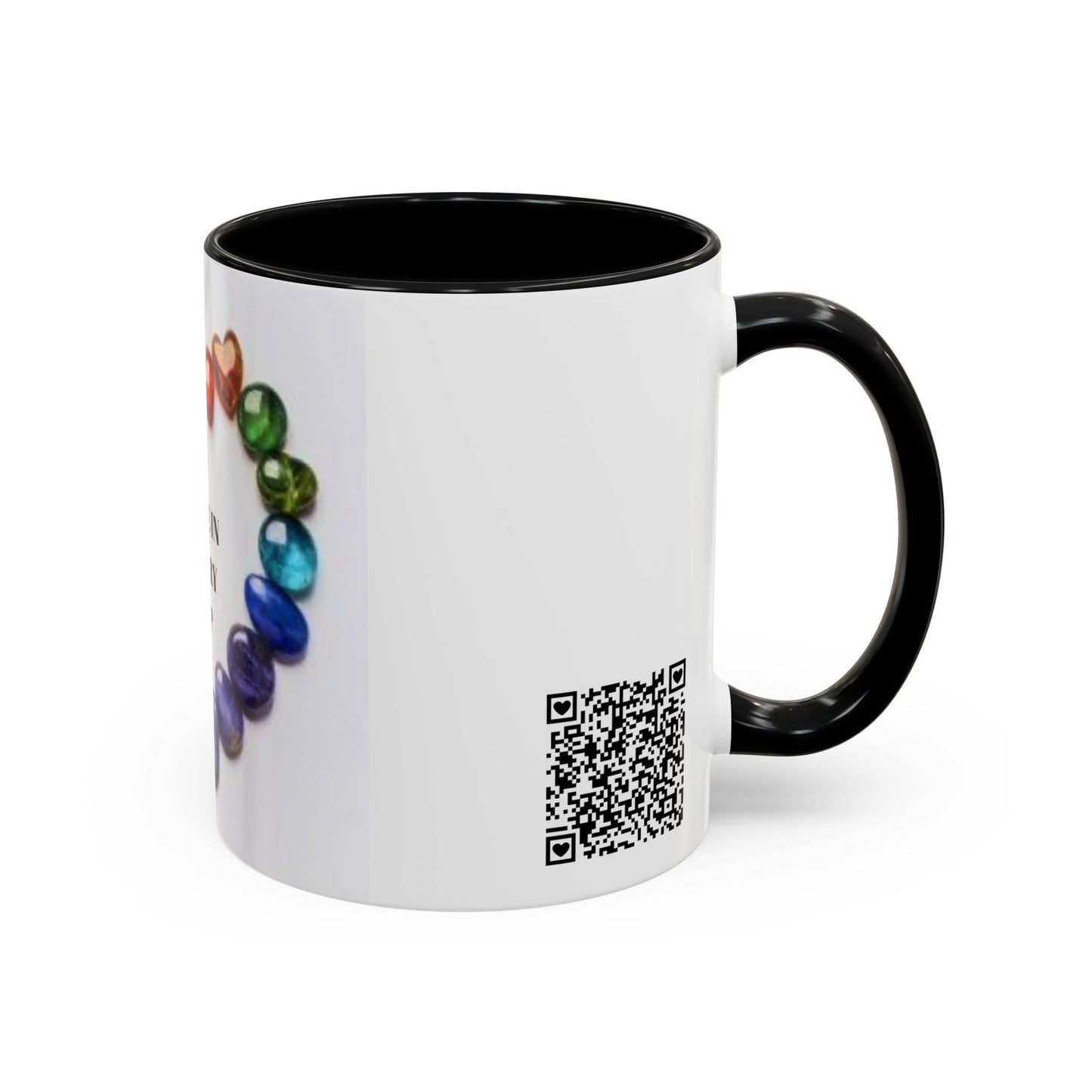 Love in every sip (heart) - Accent Coffee Mug (11, 15oz)