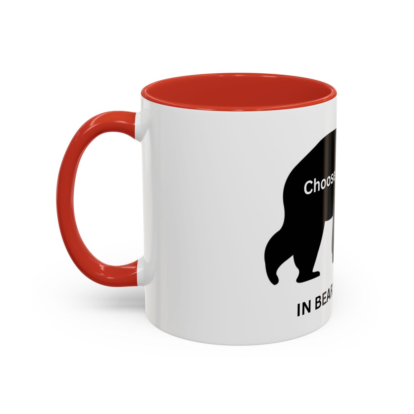 Bear -  In Bear We Trust (white) - Accent Coffee Mug (11, 15oz)