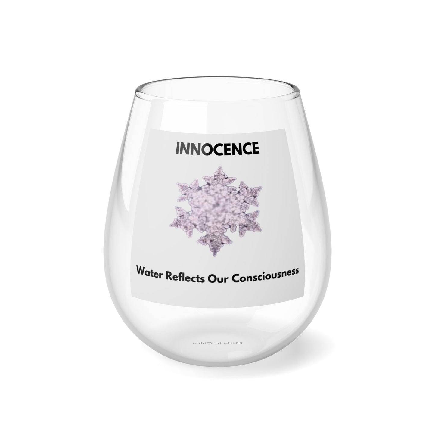 INNOCENCE STEMLESS WINE GLASS -  11.75oz