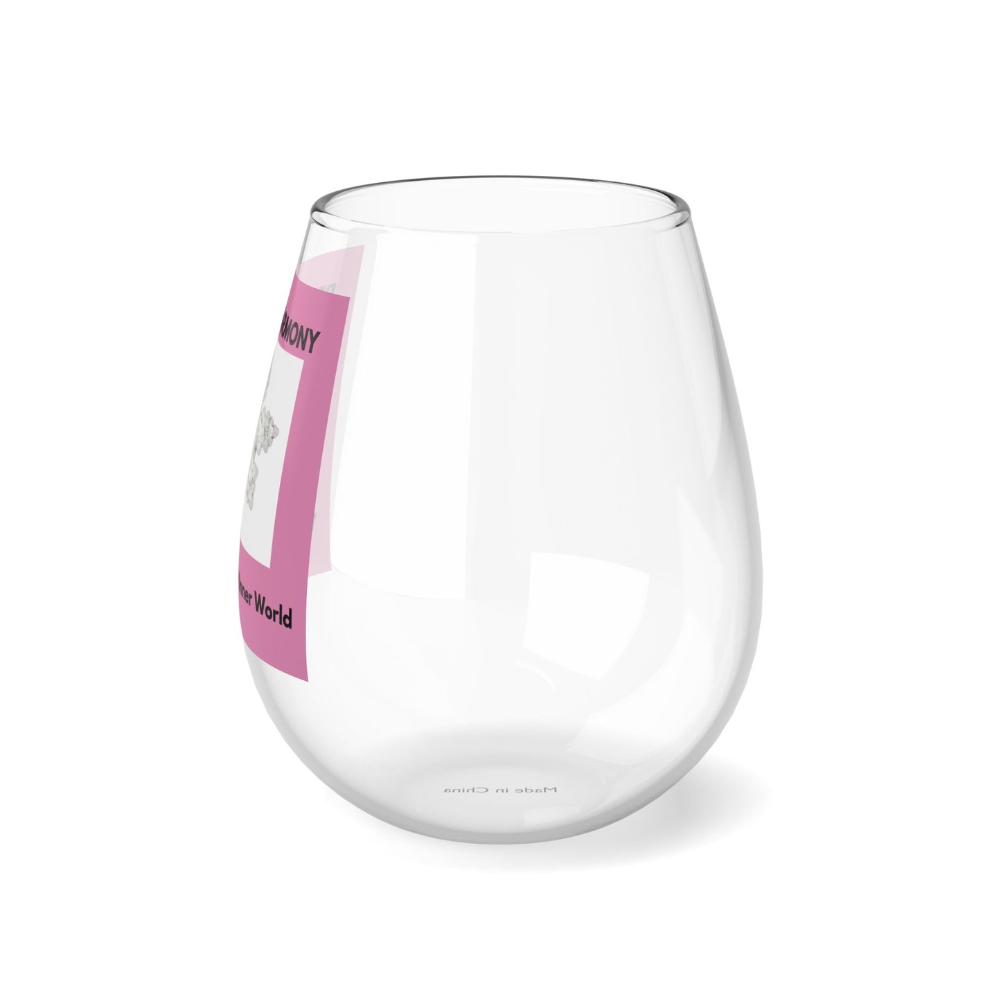 PERFECT HARMONY STEMLESS WINE GLASS- 11.75oz