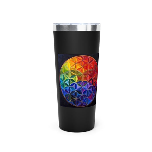 Flower Of Life - Copper Vacuum Insulated Tumbler, 22oz