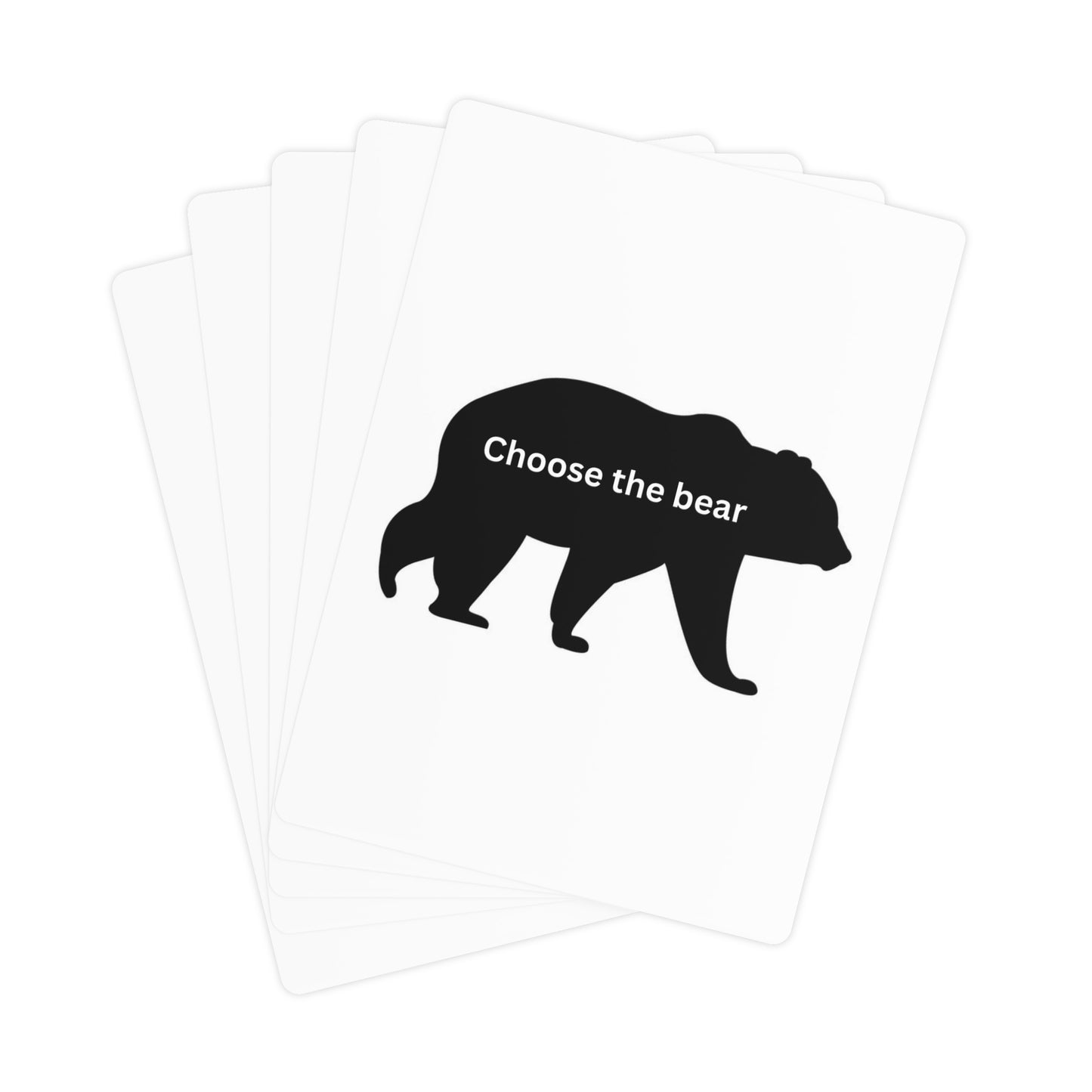 Bear - Choose the Bear - Poker Cards