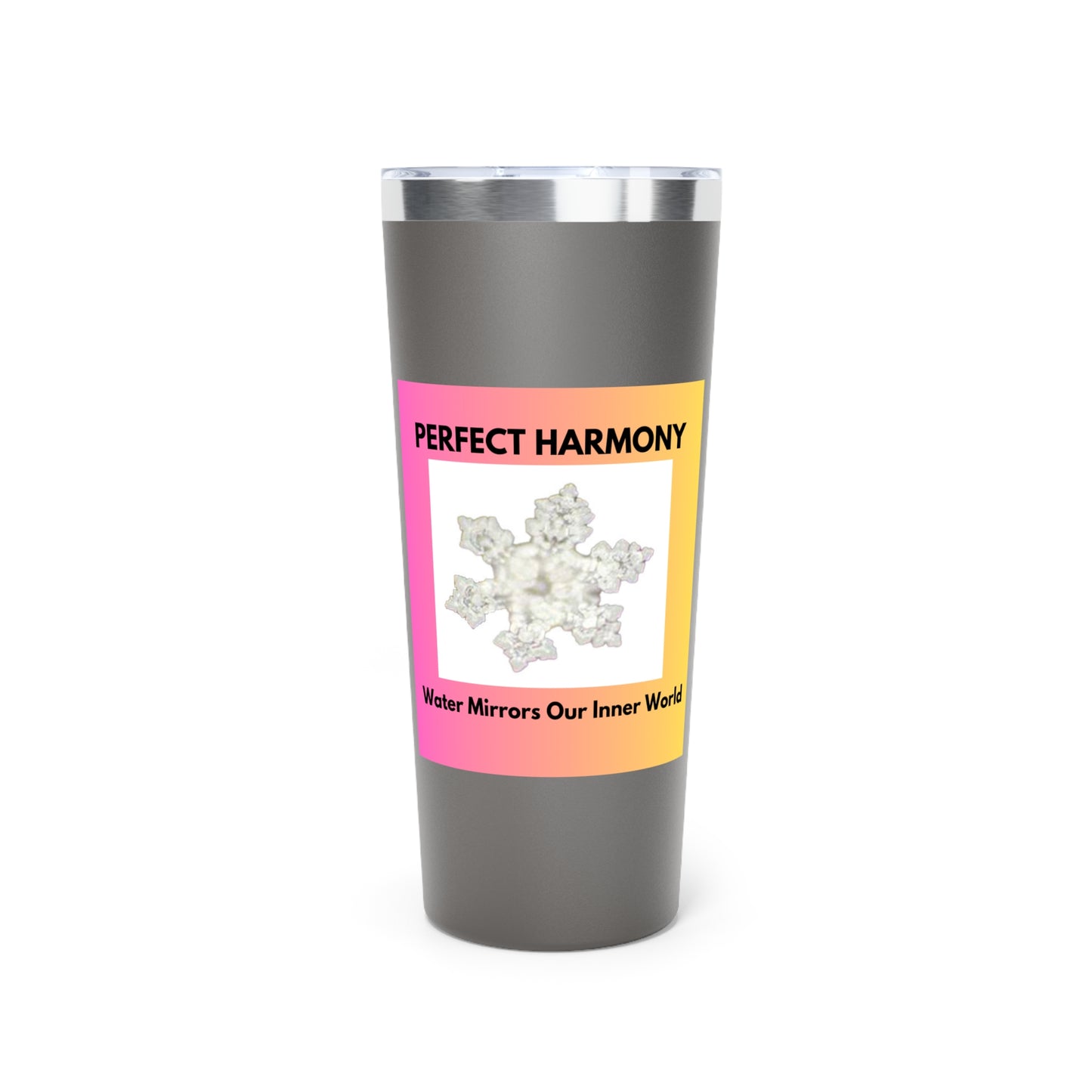 Perfect Harmony - Water Crystal - Copper Vacuum Insulated Tumbler, 22oz