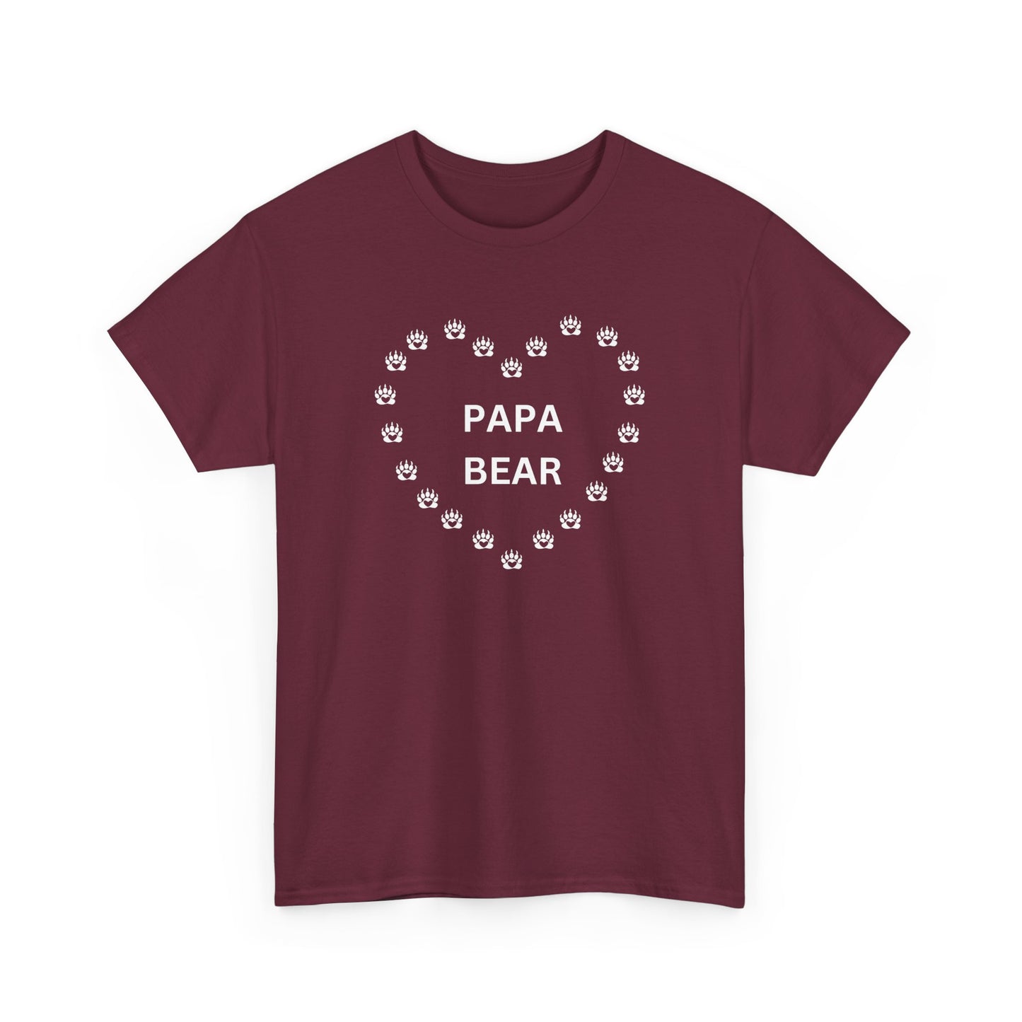 PAPA BEAR - Unisex Heavy Cotton Tee