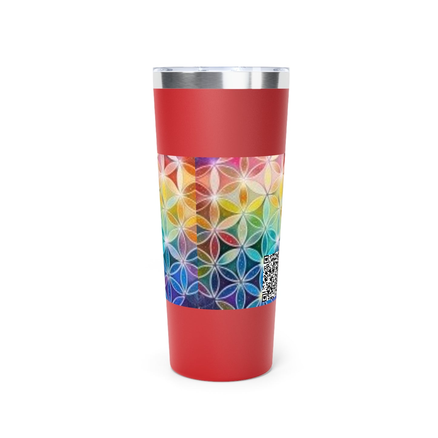 Flower of Life - Copper Vacuum Insulated Tumbler, 22oz