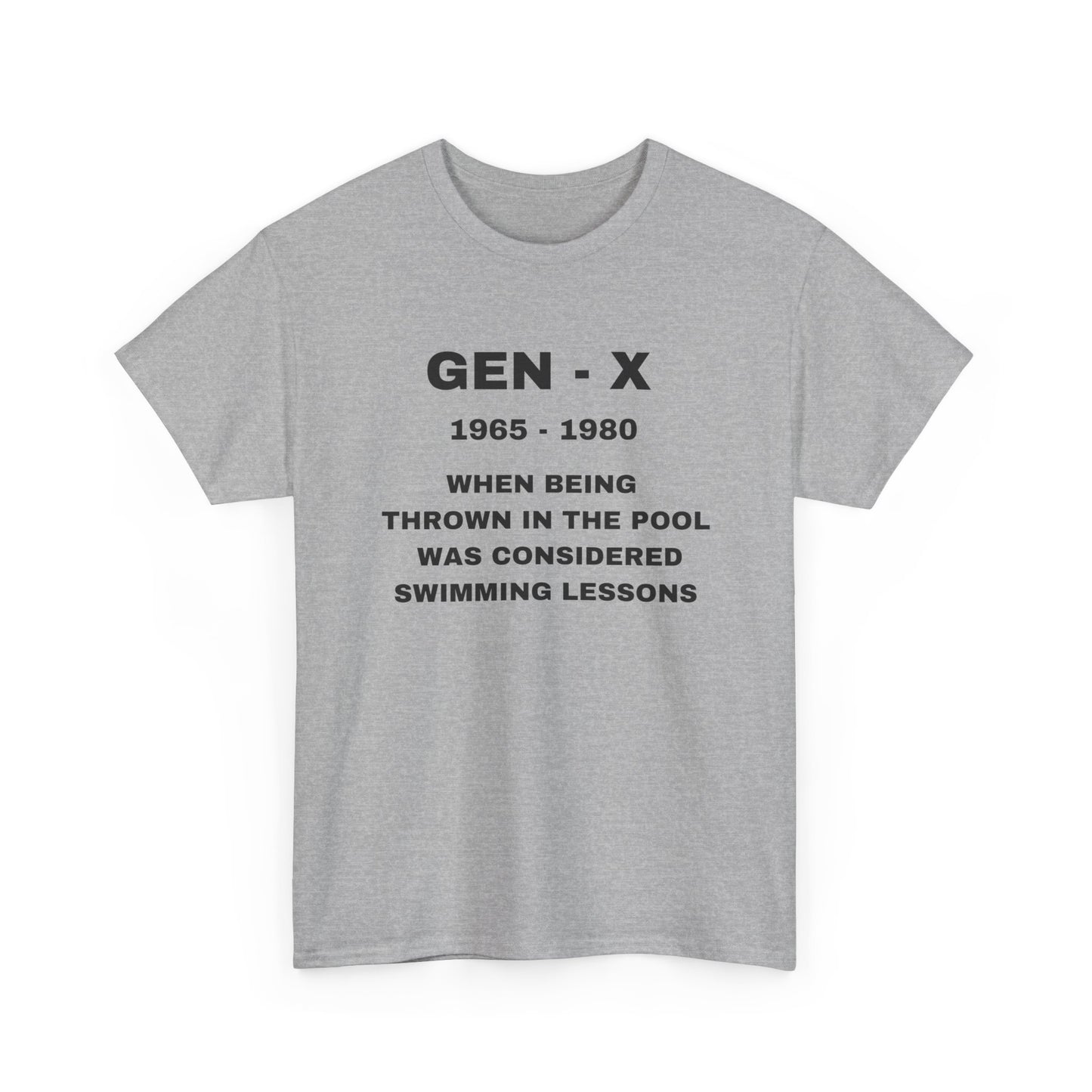 GEN-X-WHEN BEING TROWN IN THE POOL WAS CONSIDERED SWIMMING LESSONS