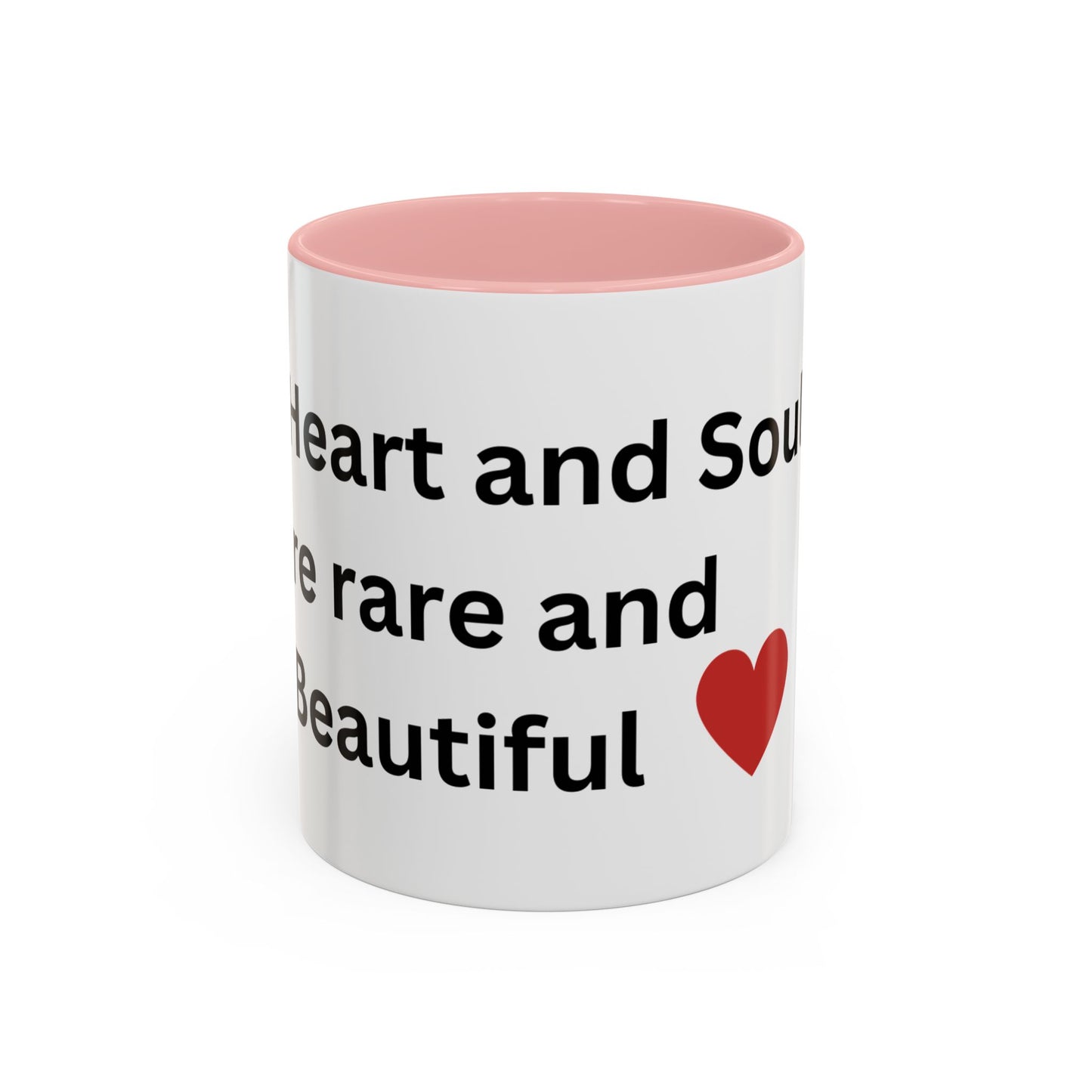 Bee Kind - Your Heart and Soul are rare and beautiful - Accent Coffee Mug (11, 15oz)