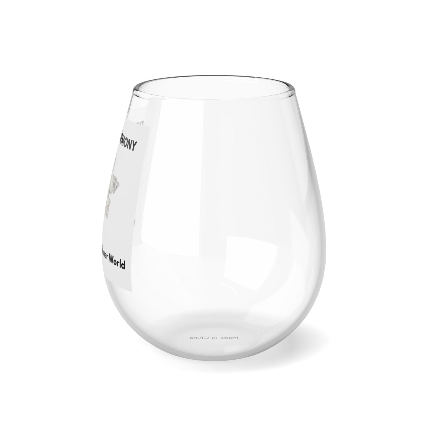 PERFECT HARMONY STEMLESS WINE GLASS - 11.75oz