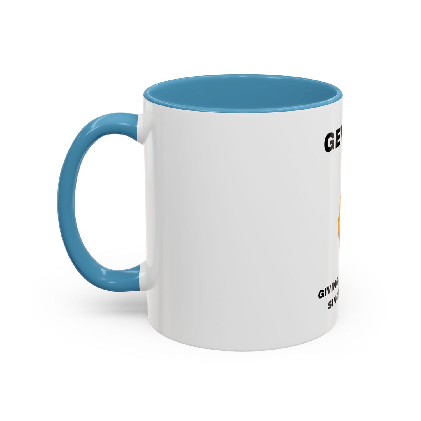 GEN- X - Giving zero fucks since the 70's - Accent Coffee Mug (11, 15oz)