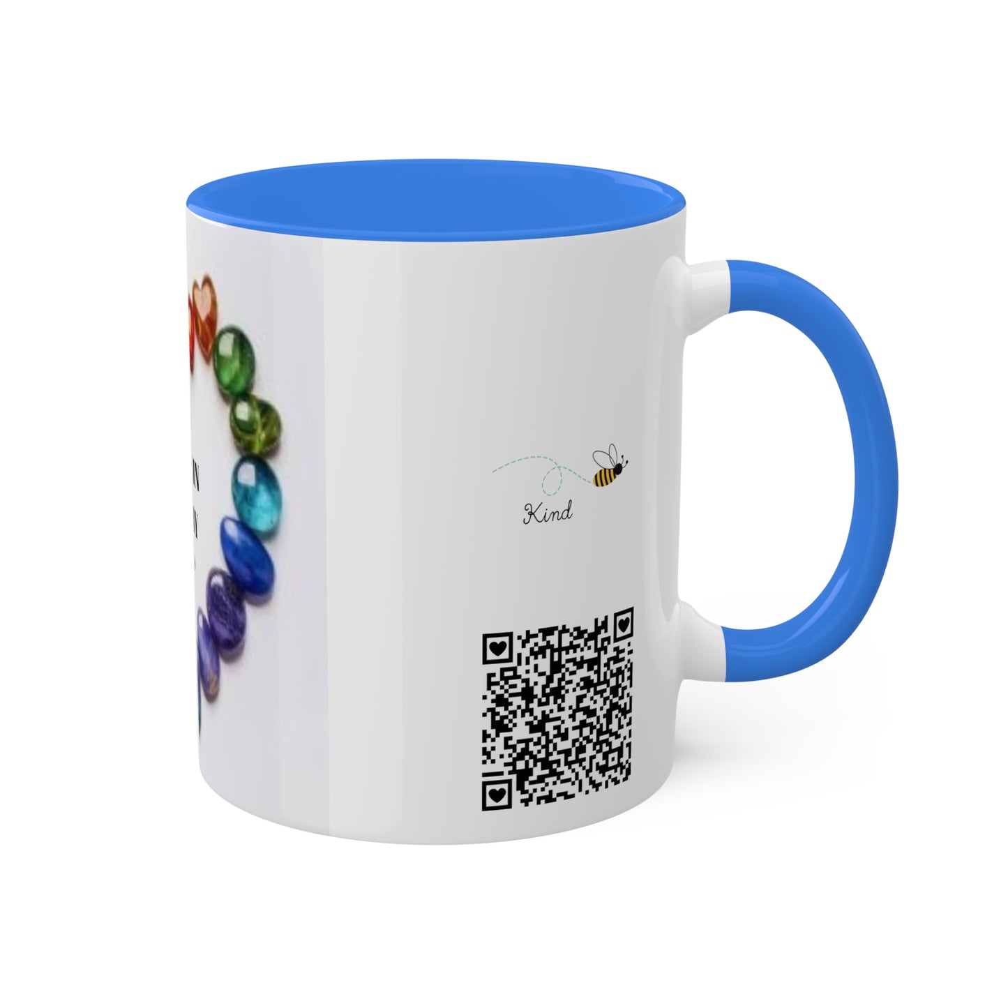 Love in every sip (heart) - Colorful Mugs, 11oz