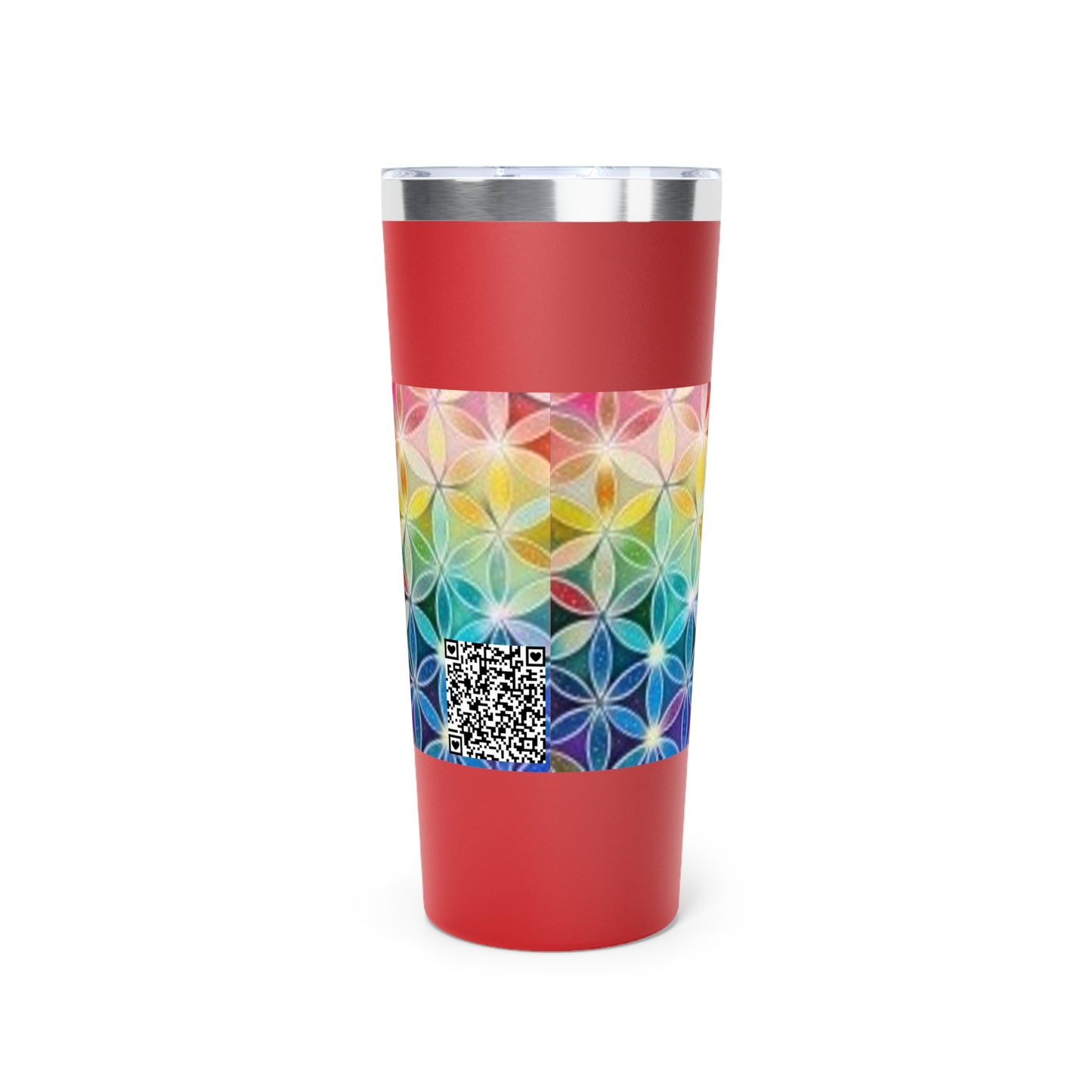 Flower of Life - Copper Vacuum Insulated Tumbler, 22oz