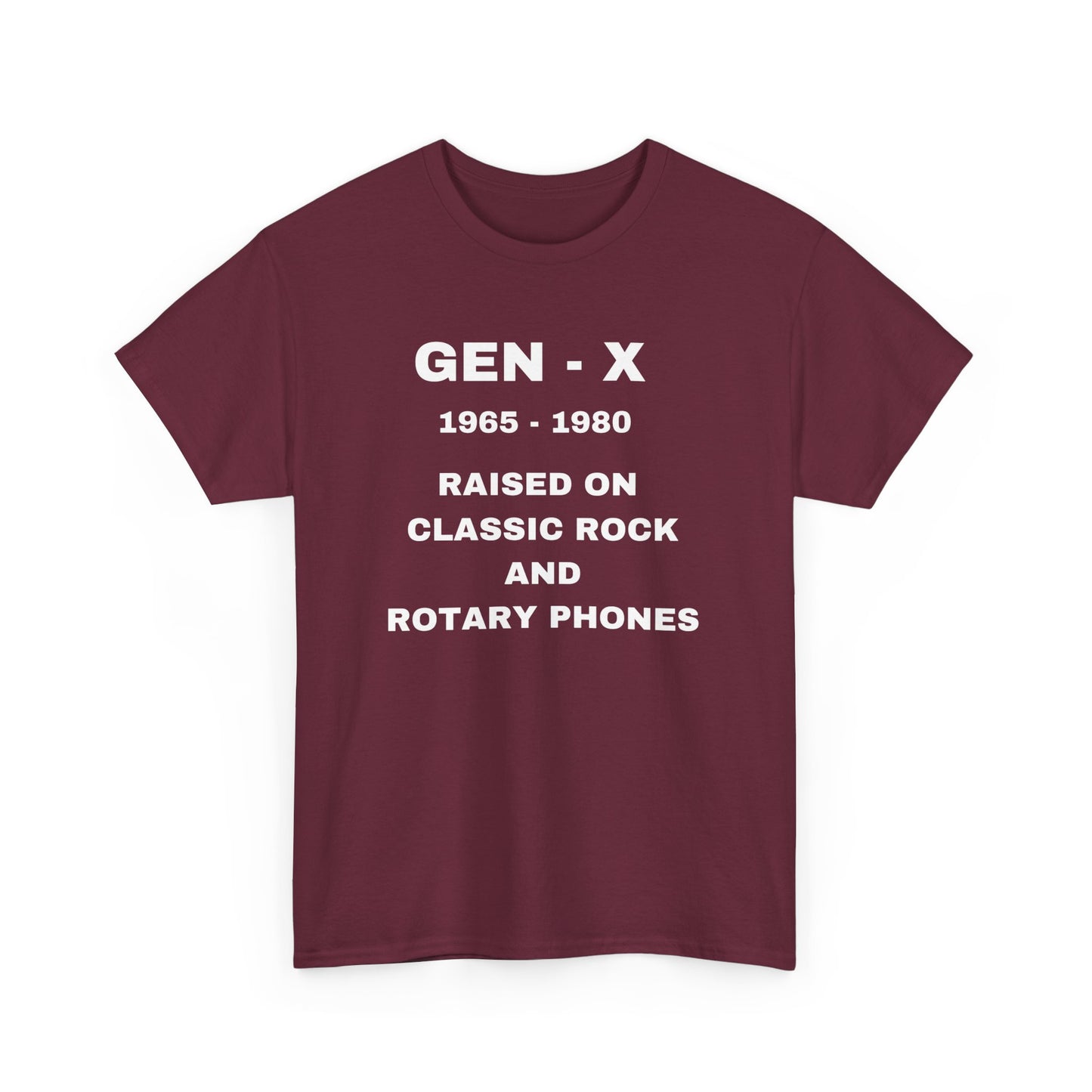 GEN-X-RAISED ON CLASSIC ROCK AND ROTARY PHONES