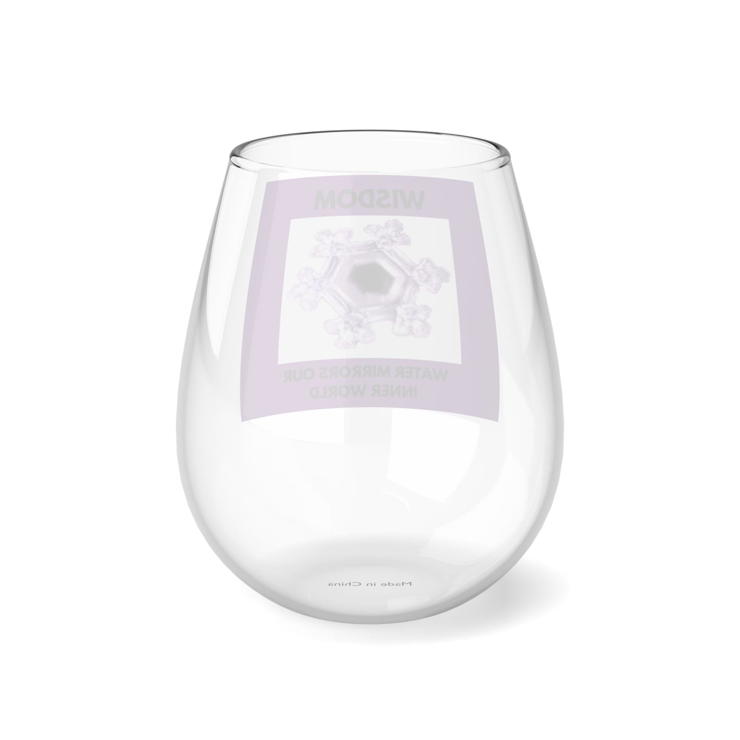 WISDOM STEMLESS WINE GLASS - 11.75oz